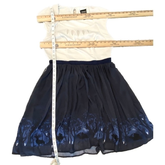 Her Universe Studio Ghibli Princess Mononoke Forest Spirit Border Dress Size Lg - Picture 12 of 14